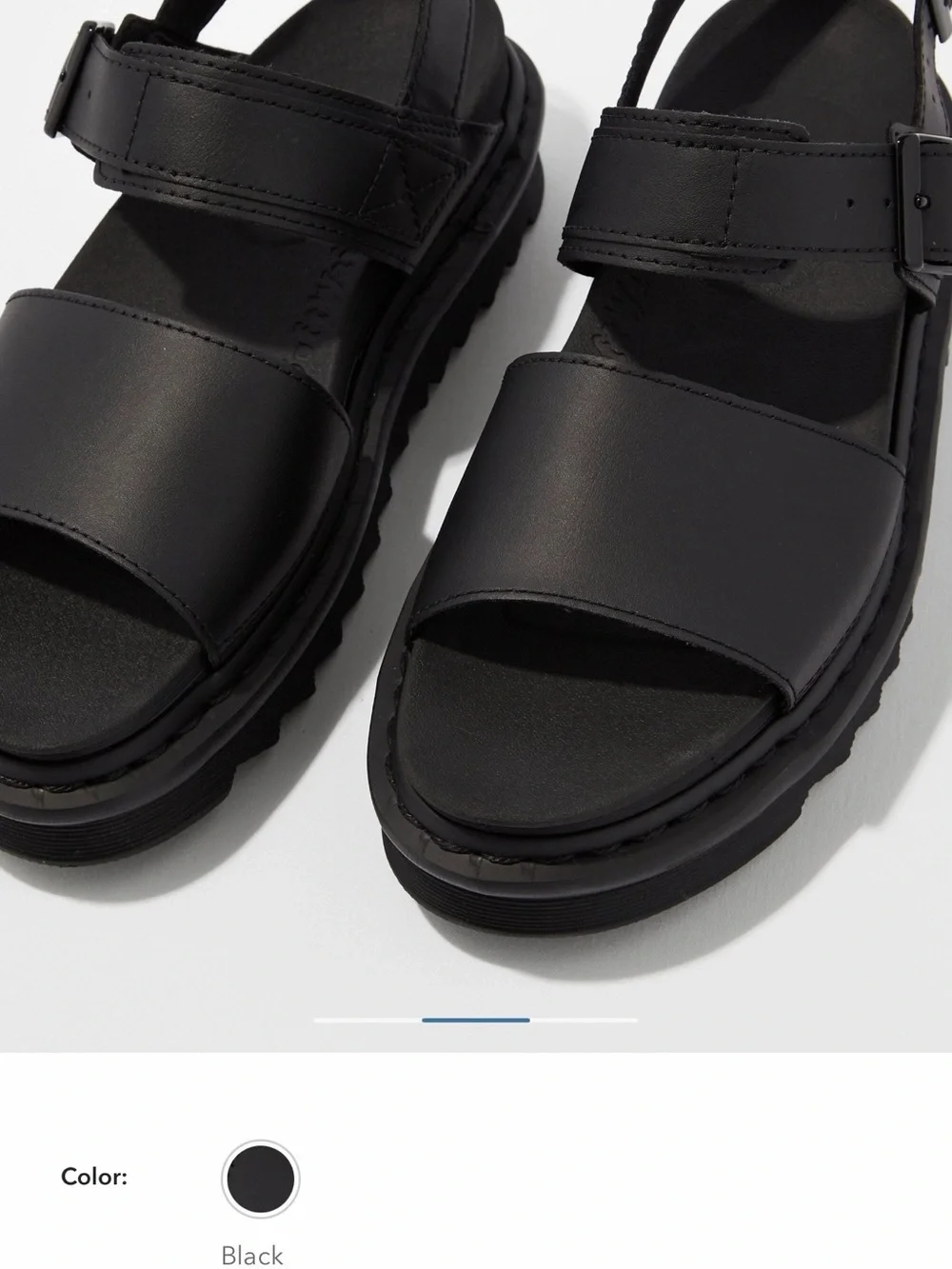 New Dr Martens hydro leather Chunky Leather Sandal UK 5 US 7 - Picture 2 of 5